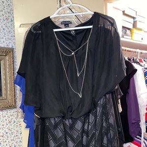 Trixxi black cocktail dress sales tag of 79 size2x